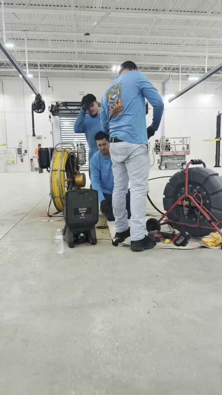 Miami Trenchless crew and pipe-lining equipment from our field video